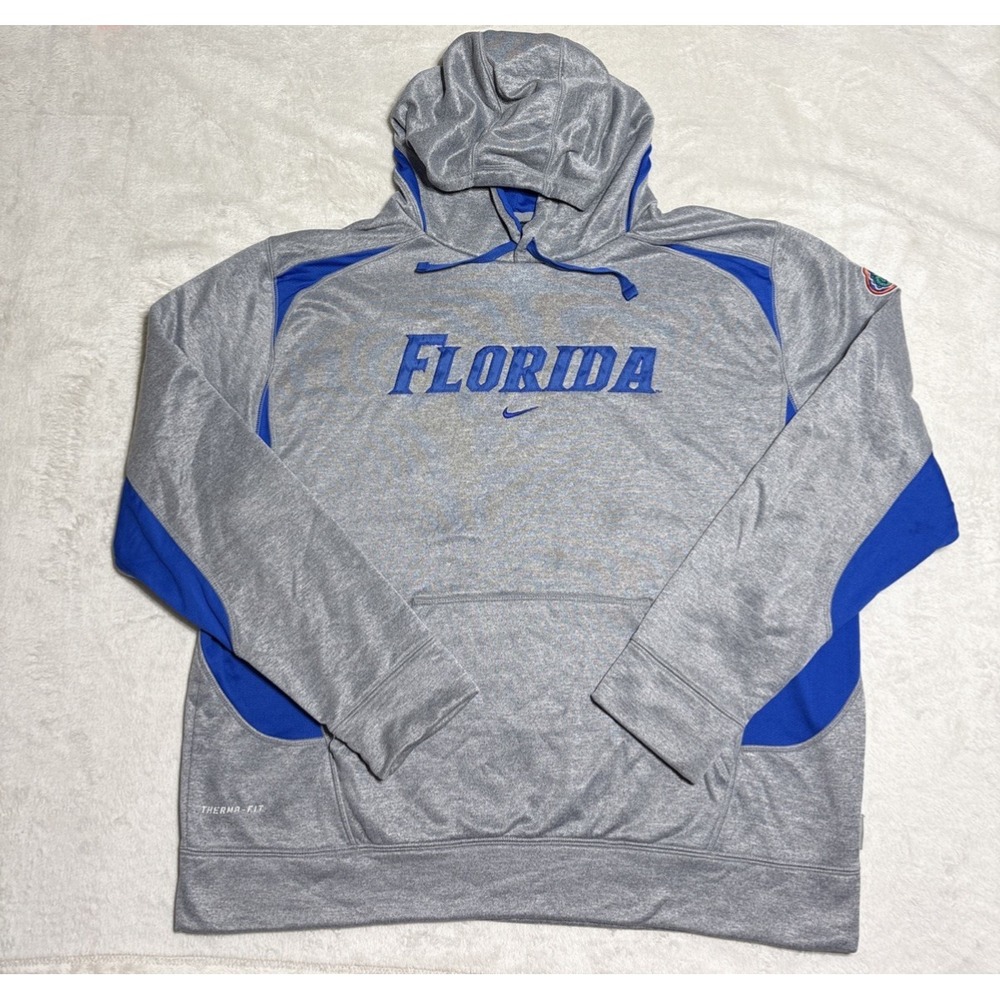 Florida Gators Hoodie Men Medium Nike Jordan Sweatshirt Performance NCAA College